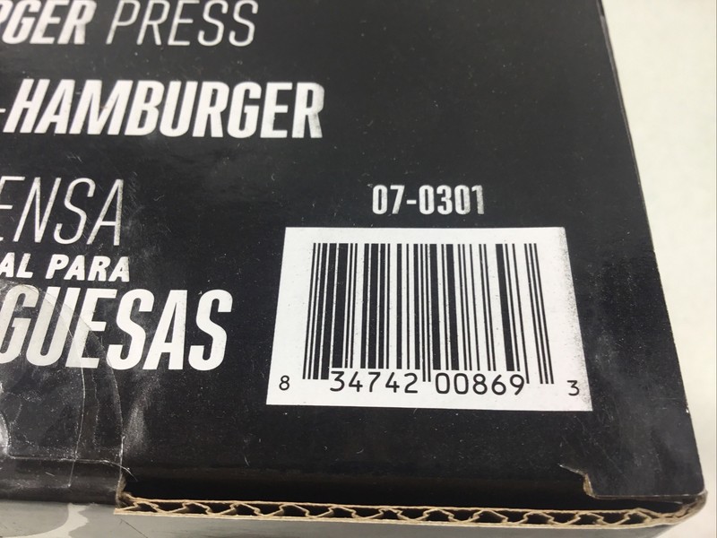 Weston Commerical Non-Stick Single Hamburger Burger Press Round Patty Maker Mold gallery