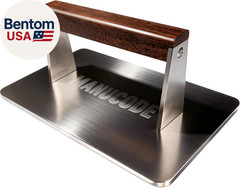 Stainless Steel Bacon Press – 3.2 LB Heavy Cooking Weight, Ideal for Flat Top Gr