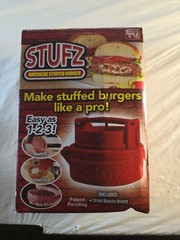 Stuffed Burger Press STUFZ Americas Hamburger Patty Molds Maker Sliders BBQ US