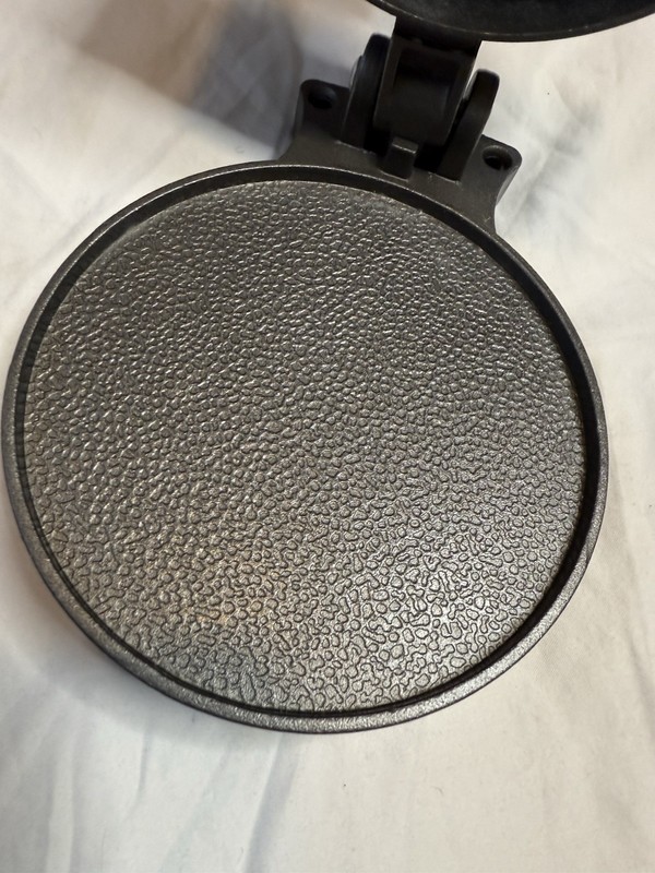 Single Hamburger Press Heavy Duty Cast Aluminum Patty Maker Adjustable Thickness gallery