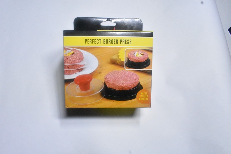Char-broil "Perfect Burger Press" BPA FREE Makes Stuffed Burgers w/o a mess MIB gallery