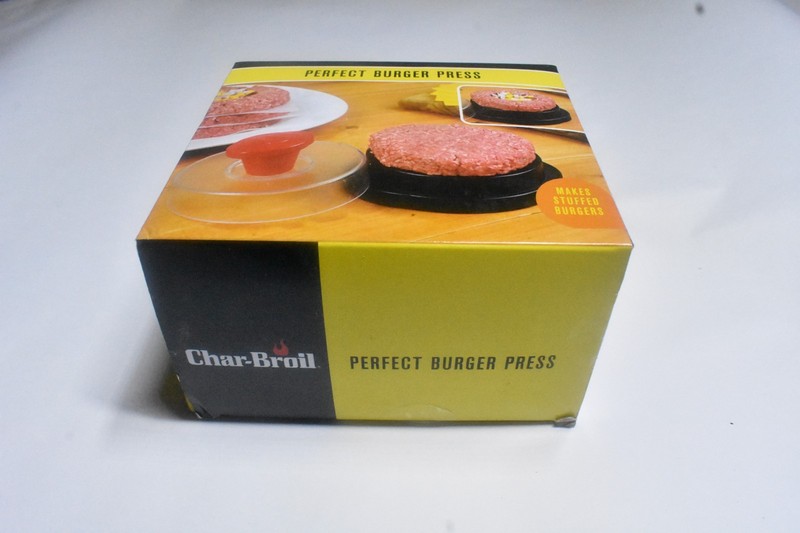 Char-broil "Perfect Burger Press" BPA FREE Makes Stuffed Burgers w/o a mess MIB gallery