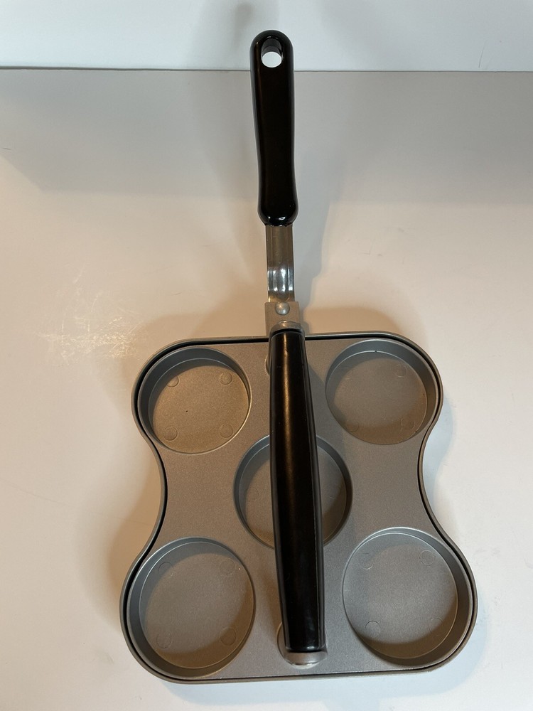 Slider Station Mini Burger Slider Patty Press Grill Pan Makes 5 Sliders