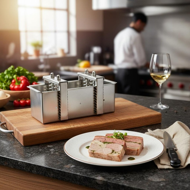 Stainless Steel Meat Press Easy to Clean Ham Press Press Rust-Resistant gallery