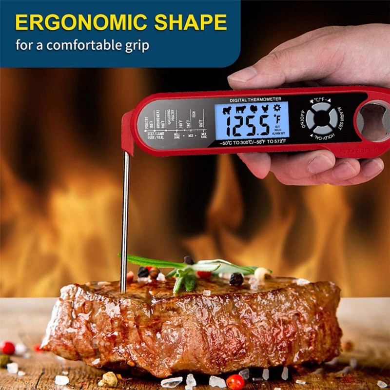 Double-Probe Meat Thermometer Wireless Digital Oven Grill Thermometer BBQ Gift gallery
