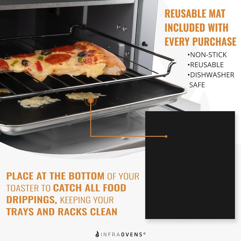 Parchment Paper Sheets for Toaster Oven Air Fryer 10 x 12 Compatible 10 x 12 gallery