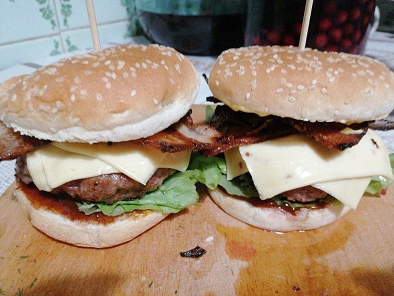 Meat Press Beef Maker Hamburger Grill Burger 1 Set Round Patty Kitchen Tool 1pc gallery