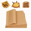 100 Pcs Parchment Paper Baking Sheets, 9x9 Inches 9"x9", Natural color gallery