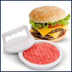 1pc Hamburger Press Stuffed Burger Press Plastic Meat Grill Party BBQ Burger