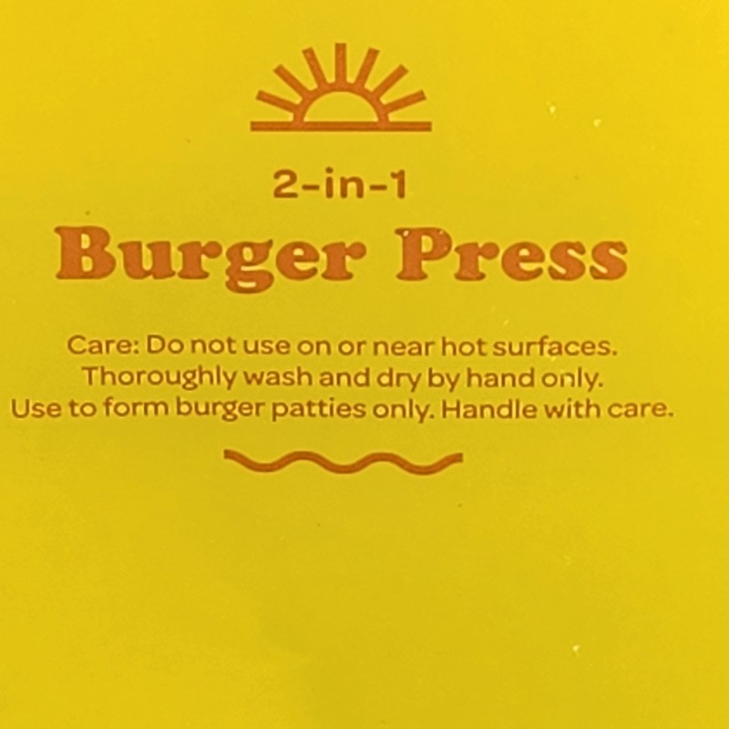 2-in-1 Burger Patty Press & shape Maker by Sun Squad gallery