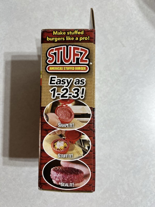 Stufz Stuffed Burger Press - Hamburger Patty Maker - As Seen On TV gallery