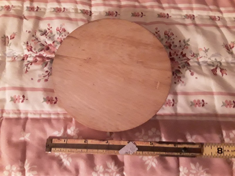 Vintage 1950's Wood Hamburger Press Exotic Birds gallery