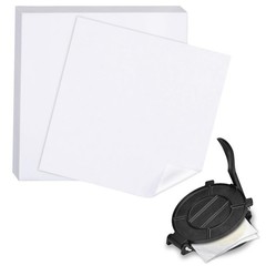 BYKITCHEN 8×8 Inch Non Stick Parchment Paper Sheet Squares 8 INCH, unbleached