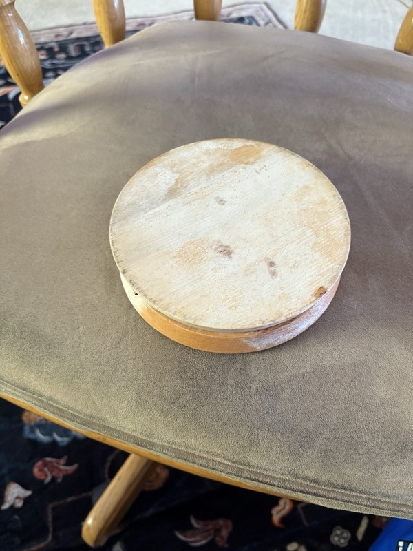 Retro Wooden Hamburger Press, Vintage gallery