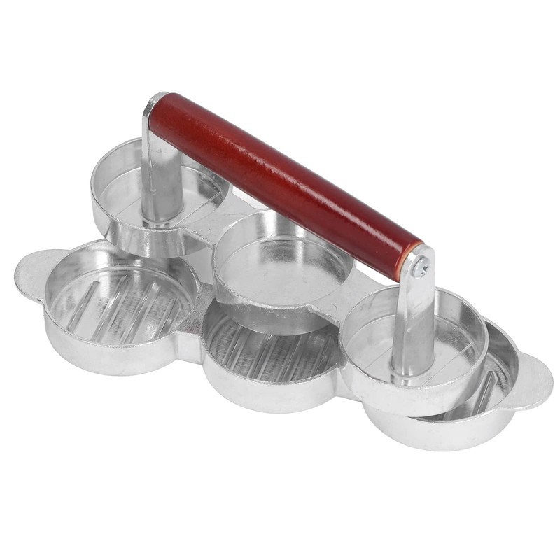 Portable Mini Hamburger Press Patty Mould Maker for Small Kitchens RVs Travel gallery