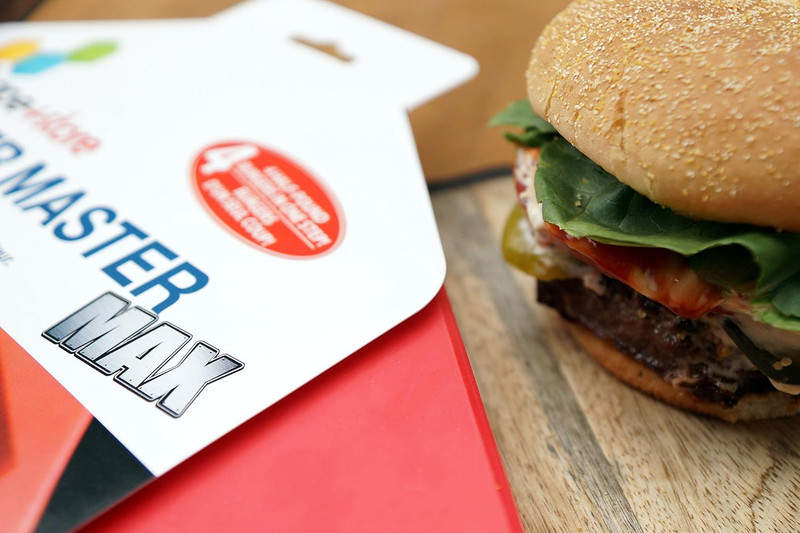 Burger Master MAX 4-In-1 Burger Press by . Makes Makes Four 1/3 to 1/2 Pound Bur gallery