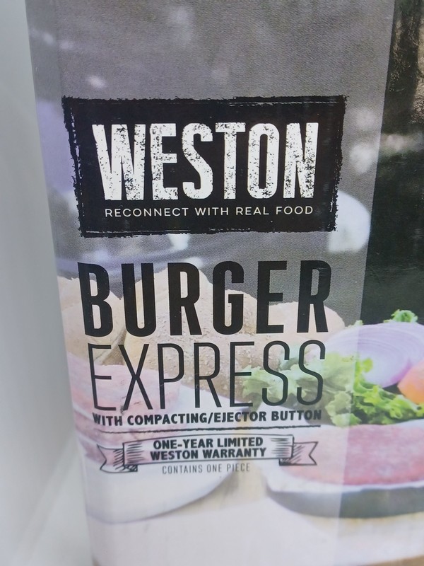 Weston 07-0310-W Burger Express Patty Ejector Hamburger Press Beef New gallery