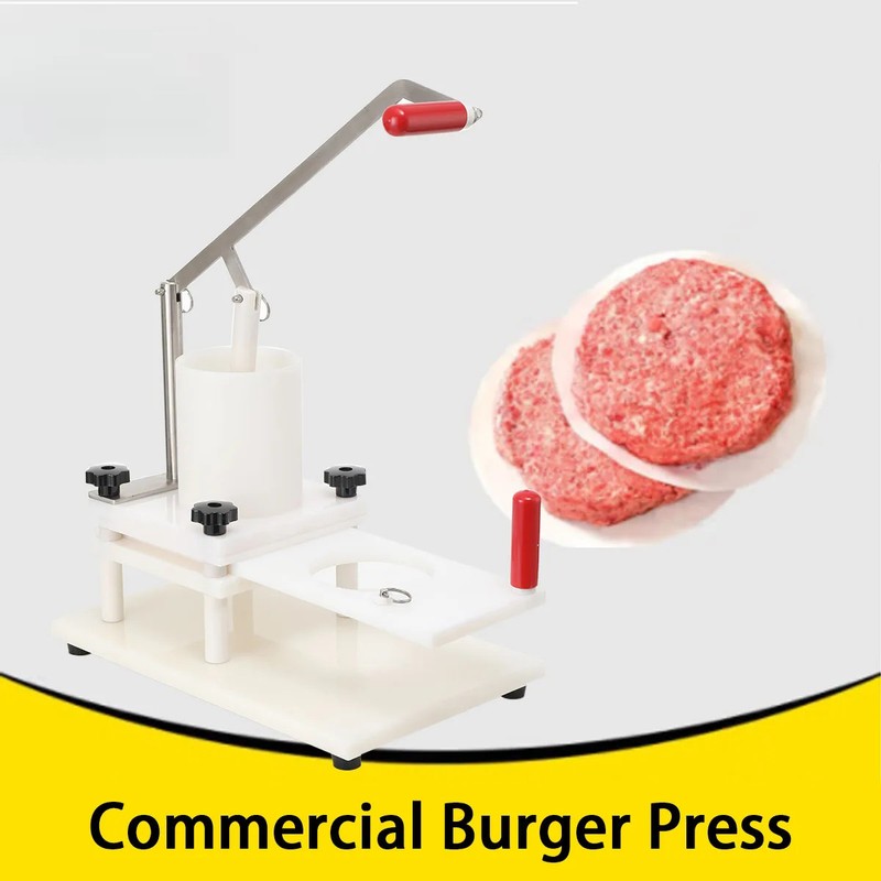 New Hand-Press Stainless Steel Hamburger Patty Maker Hamburger Shaping Machine gallery