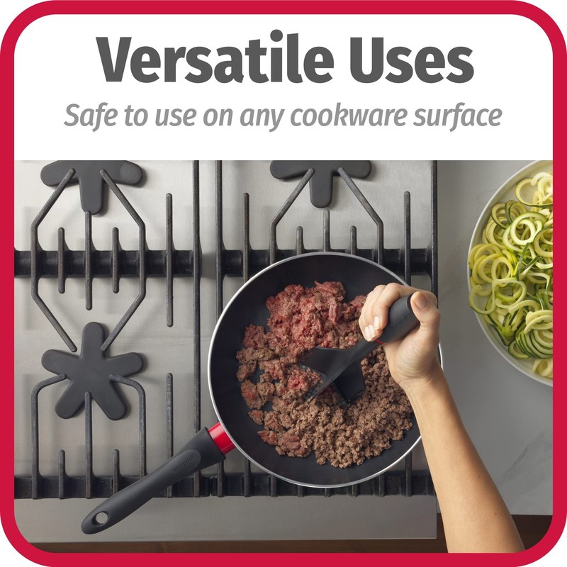 GoodCook Touch Meat Chopper with Non-slip Comfort Grip Handle, 1 Pack, Black gallery