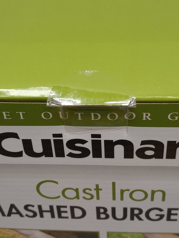 NIB Cuisinart Cast Iron Smashed Burger Kit Items Included Listed In Photo 1 gallery