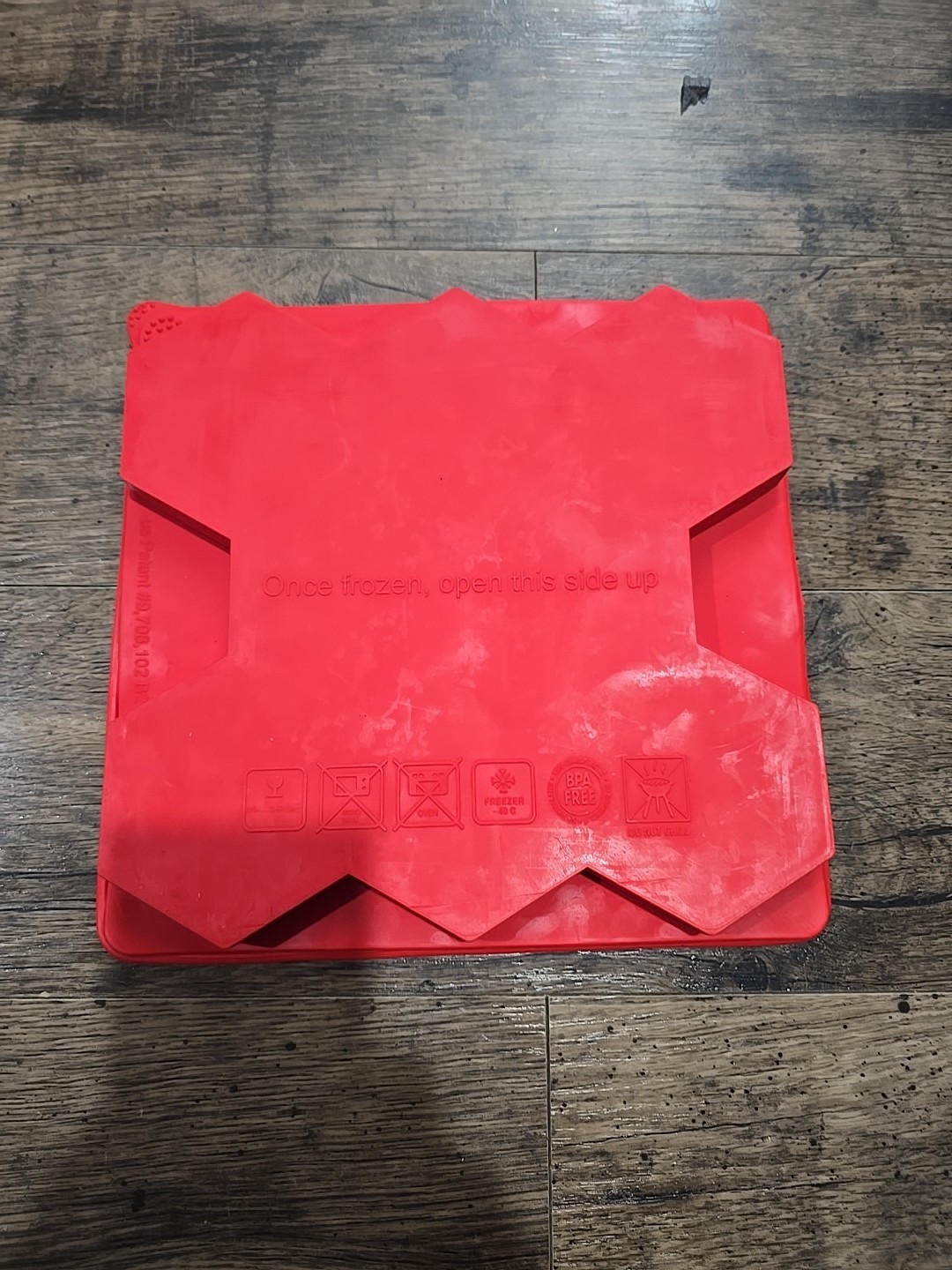 Shape & Store Burger Master Red Silicone Kitchen gallery
