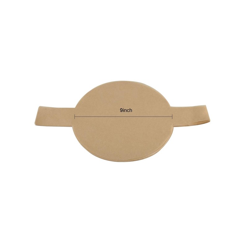 100 PCS Precut Circle Cake Pan Liners Rounds, 9 Inch Non 9 inches, Brown gallery