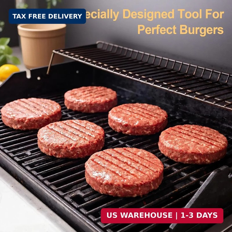 Burger Press Hamburger Patty Maker Slider Press Stuffed Burger Patty Press Regul gallery