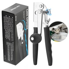 Commercial Can Opener Manual Heavy Duty Stainless Steel Handheld Smooth Edge …