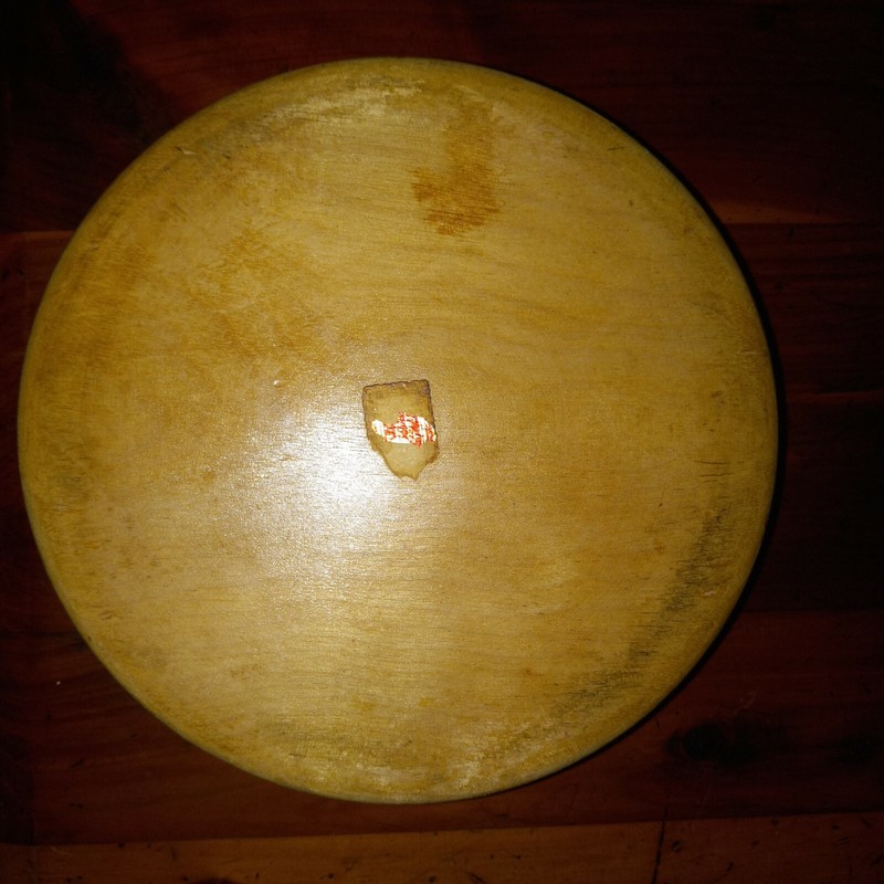 Vintage Wooden Hamburger Press Roosters design Made In Japan Mid Century Kitchen gallery