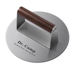 Dr.Camp 7 INCH Stainless Steel Smash,Burger Press,Burger Smasher,Hamburger Press