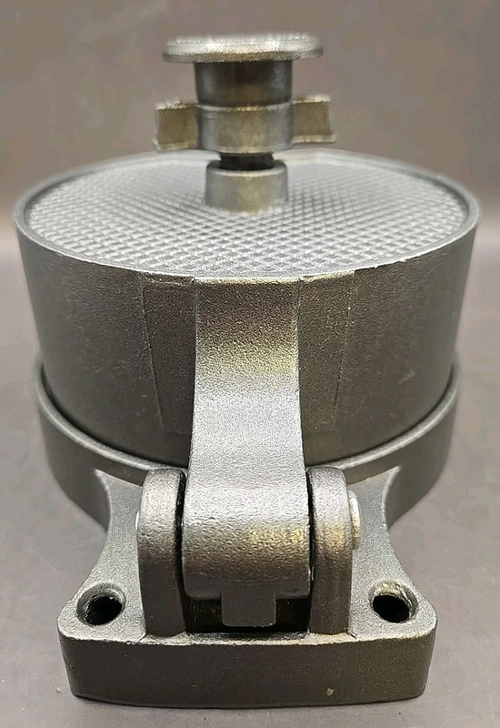 Single BURGER PRESS Made of Non-Stick Metal Adjustable Thickness 4.5" Diameter gallery