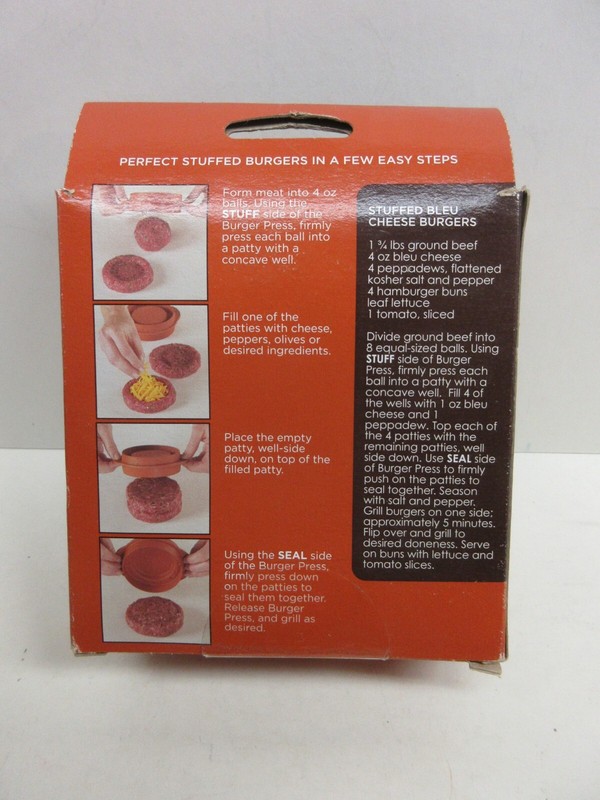 Nordic Ware Stuffed Burger Maker & Patty Press Sliders Made In USA Brand New NIP gallery