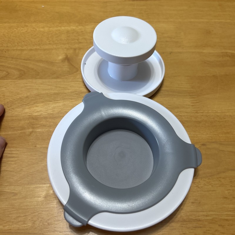 Pampered Chef Hamburger & Slider Press - Three Piece Set - #1174 - gallery