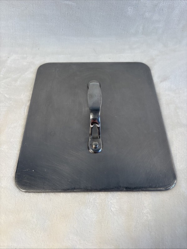 Large professional Heavy Duty Stainless Steel Meat Press - 3.2 lbs - 9” x 8” gallery