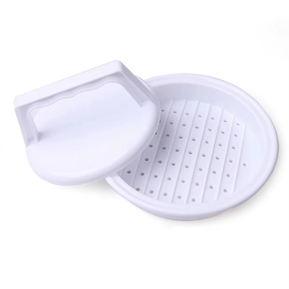 1Pc Hamburger Press Stuffed Burger Press Plastic Meat Grill Party BBQ Burger Mak