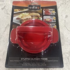 NEw! Stuffed Burger Press Hamburger New Mr Bar-B-Q Grilling Cooking