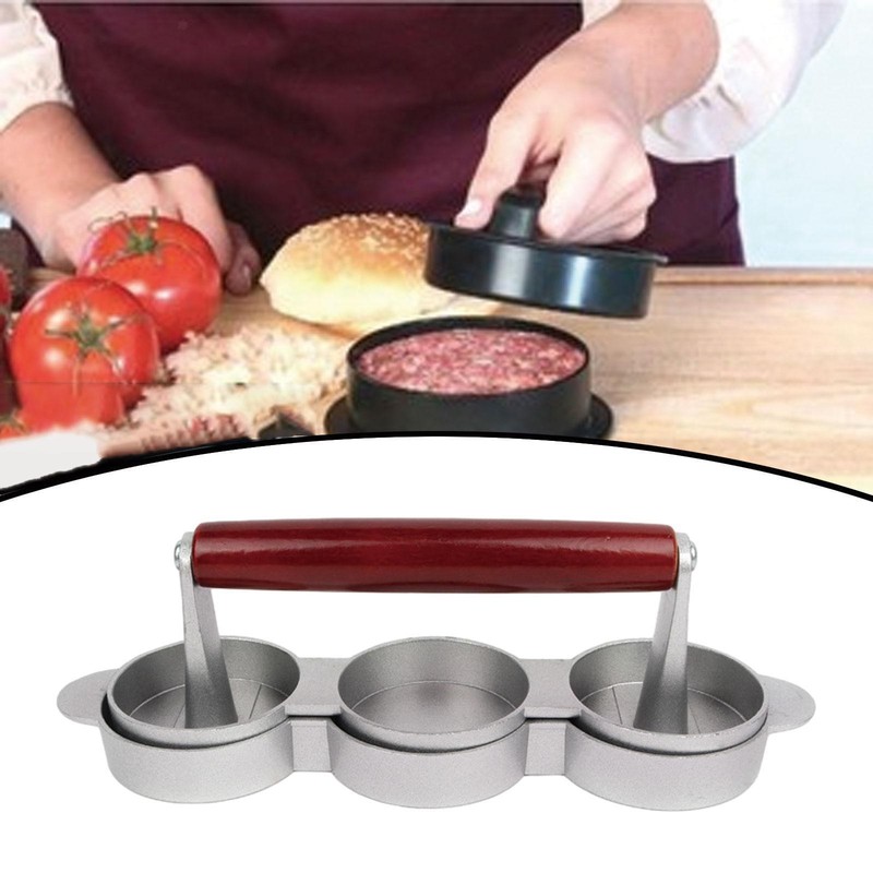 Burger Press Aluminum Alloy Meat Presser gallery