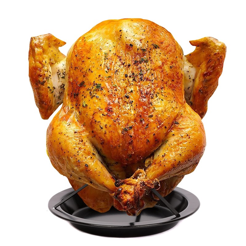 Trenton Gifts Vertical Chicken Roaster Rack, Poultry Roaster Cooker, Beer Chi... gallery