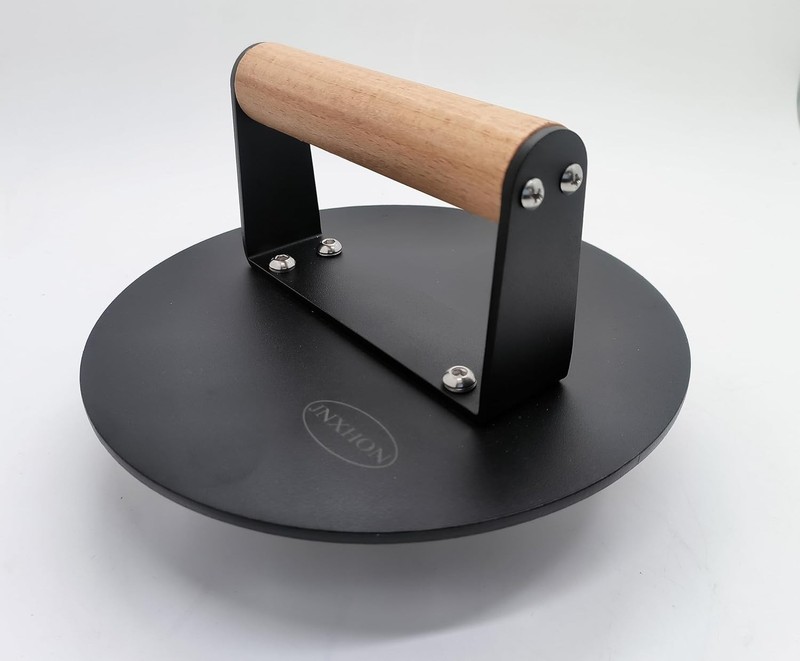 Kitchen Tools Heavy Duty Cast Iron Grill Press Burger Press Bacon Press Barbecue gallery