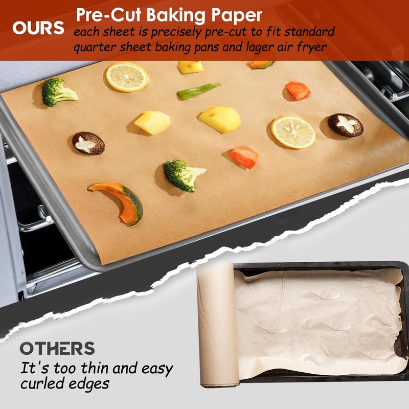 Flip Air Fryer Accessories set Parchment Paper Liner set 125 PCS gallery