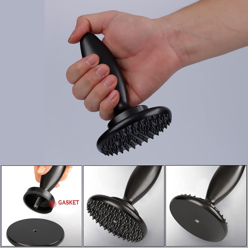 Burger Press Hamburger Press Dual Sided Meat Tenderizer & Pounder Hamburger gallery