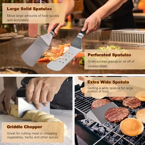 238pcs Premium Griddle Accessories Kit, Griddle Tools for Flat Top Grill with gallery