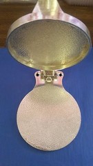1/4″ HAMBURGER PRESS 4.5″ CAST ALUMINUM COMMERCIAL GRADE/RESTAURANTS SILVER