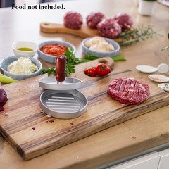 Solid Ergonomic Smooth Food-Grade Handy Versatile Modern Burger Patty Press Tool