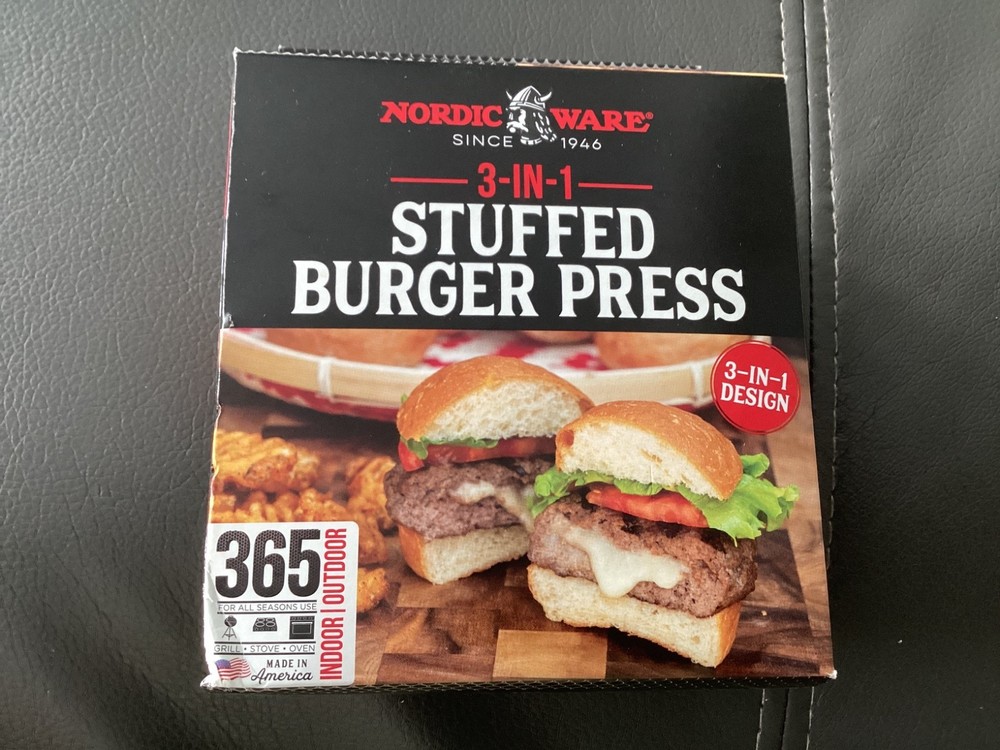 Nordic Ware 3 in 1 Stuffed Burger Press