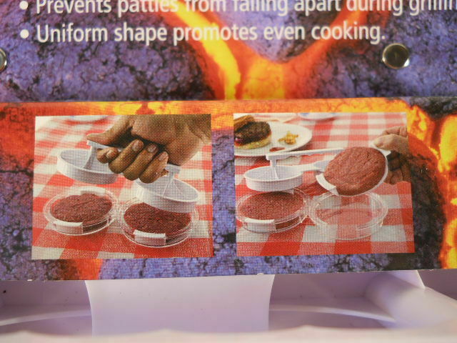 Grill Worx Double Mini Hamburger Burgers Press gallery