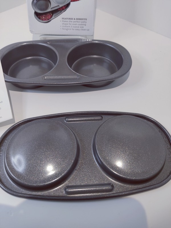 NEW SLIDER MOLD PRESS NON-STICK COATING RACHAEL RAY PERFECT 3 OUNCE PATTYS gallery