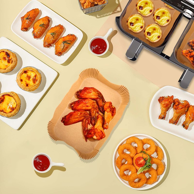 100Pcs Air fryer Baking Paper Rectangular - Large, gallery