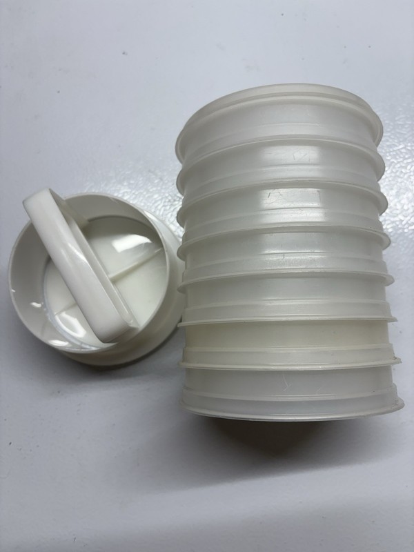 Vintage Tupperware 4" Hamburger Patty Press / Ring & 7 Freezer Keepers w/ Lid gallery