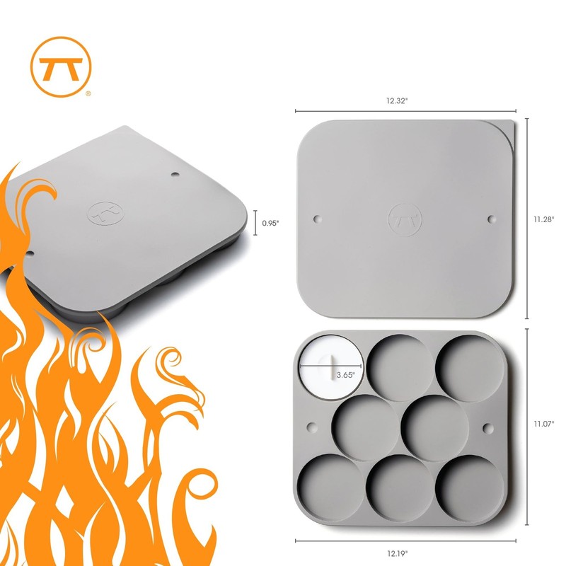 Outset Burger Patty Maker and Storage Tray, 8 Patty Capacity gallery